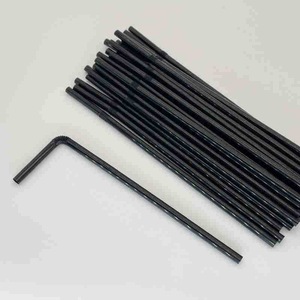 Atops phân hủy sinh học ống hút nhựa ống hút nhựa linh hoạt nhựa ống hút dùng một lần 21 cm - Product Image 5