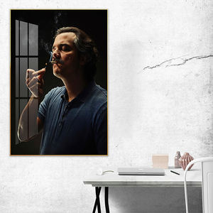 Pablo Escobar pittura Rapper wall art ritratto stampe e poster stile Pop per la casa soggiorno camera da letto decorazione tela - Product Image 6
