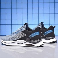 Chaussures de course et de basketball pour hommes, respirantes, à lacets, en tissu volant doux et confortable, vente en gros pour l'hiver