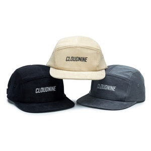 Gorro de campamento personalizado de nailon ligero, 5 paneles, cierre personalizable - Product Image 2