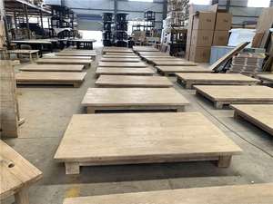 Mesa de Centro Moderna Minimalista de Madera para Sala de Estar, Mueble Decorativo Elegante para el Hogar - Product Image 5