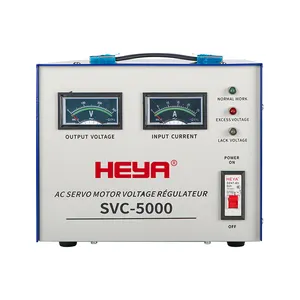 SVC 5KVA 10KVA Servo Motor Type Automatic Voltage Regulators Stabilizers AVR 5000W-10KW