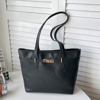 Sac à main haut de gamme et grande capacité pour femme, nouvelle collection automne 2026, sac à bandoulière tendance, sac fourre-tout à motif litchi