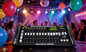 Console DMX512 LED RGBW série Crocodile professionnelle pour éclairages <span class=keywords><strong>de</strong></span> scène DJ en aluminium - Product Image 6