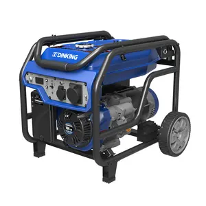 Dinking 2KW Classic Type Portable Gasoline Generator Small Generator Provide Electric Power Standby Backup, DK2200-T