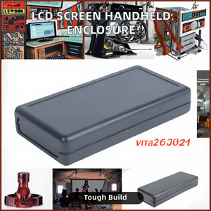 Cầm tay nhựa bao vây <span class=keywords><strong>ABS</strong></span> Chất liệu IP54 bảo vệ cho màn hình <span class=keywords><strong>LCD</strong></span> thiết bị điện tử chh30 pin kích thước 135*70*25 mét - Product Image 2