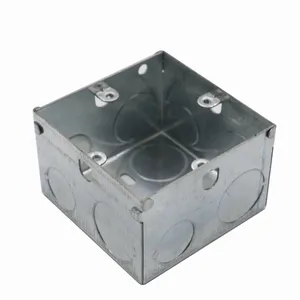 OEM square steel box electrical conduit fittings conduit box