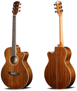 Cool Oriental Cherry W-215-<span class=keywords><strong>40</strong></span> Üstün Kalite <span class=keywords><strong>40</strong></span> İnç Kontrplak Akustik Gitar Üreticisi Toptan/OEM/Markanız İçin Özel Üretim - Product Image 1