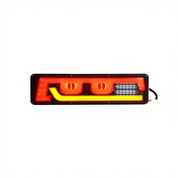 Nouveau feu arrière universel à LED 24V pour camion lourd, étanche IP67, feu stop arrière, feu de recul avec clignotant dynamique séquentiel