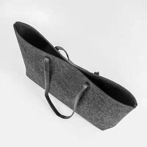 Sac de styliste personnalisé pour femmes, Sac à main en feutre recyclable pour dames, Sac fourre-tout, nouvel hiver naturel, mode Oem, ouvert, mode Ff, <span class=keywords><strong>2022</strong></span> - Product Image 4