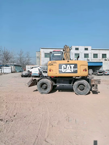 Excavadora de ruedas Caterpillar usada Original de Japón M313D Cat M312 M315 M318 M320 excavadora mediana de segunda mano a la venta - Product Image 5