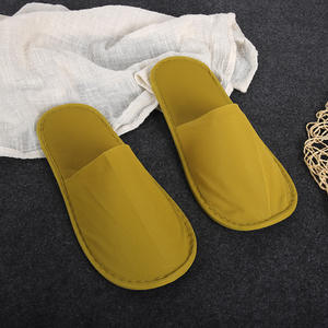 Pantuflas Desechables Ecológicas de Tela No Tejida al por Mayor para Fabricantes, Artículos de Hotel Portátiles para el Hogar, Hostelería, <span class=keywords><strong>Hoteles</strong></span> y Alojamientos - Product Image 3