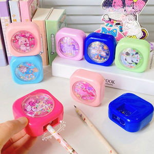 <span class=keywords><strong>Taille</strong></span>-<span class=keywords><strong>crayon</strong></span> à sable mouvant créatif à double trou dessin animé mignon <span class=keywords><strong>Panda</strong></span> Design fournitures scolaires en plastique cadeaux pour enfants - Product Image 2