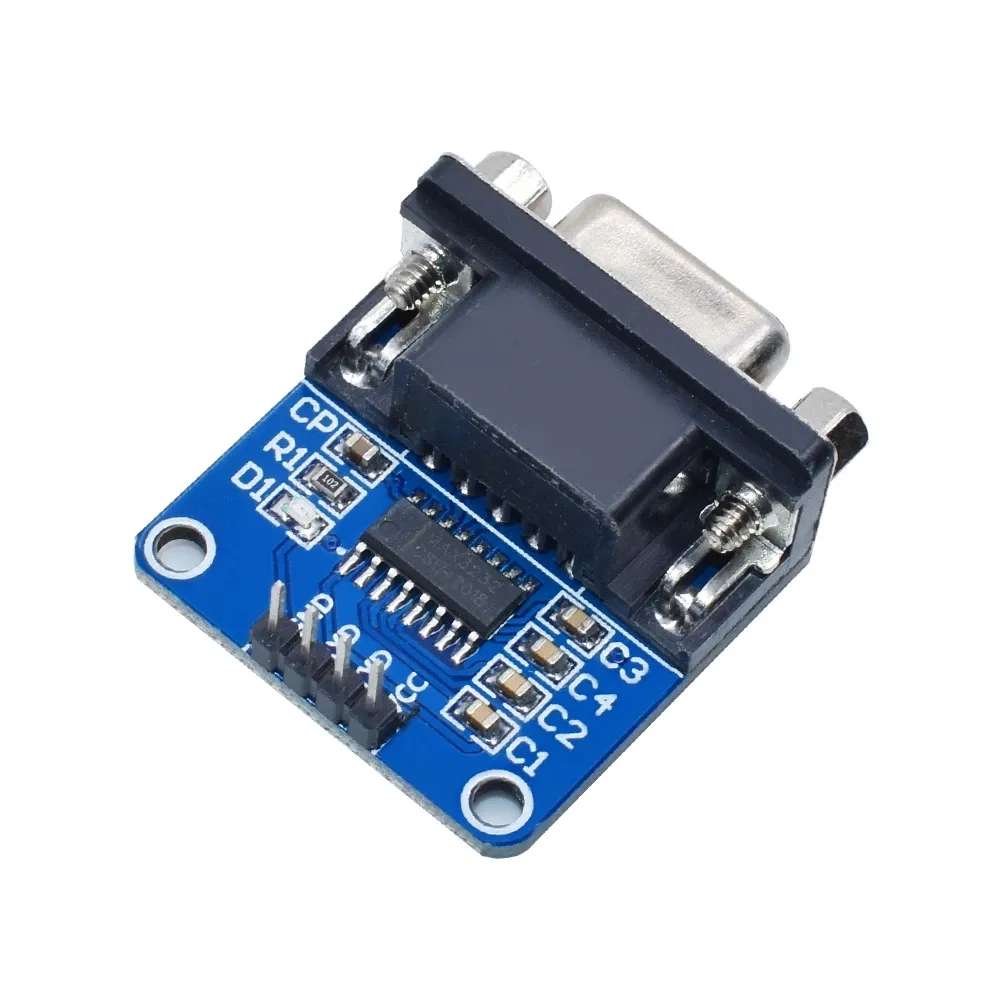 MAX3232 RS232 Serial Port Converter Module DB9 Connector MAX232 Ttl-rs232 Bidirectional Converter ProductFor Arduino