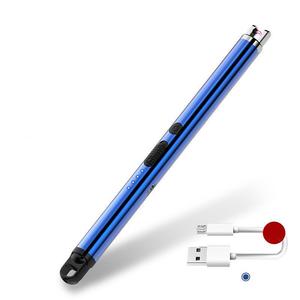 Factory Wholesale Double Arc Lighter Flashlight, Windproof Rechargeable Scented Candle USB Igniter, Gas Pulse Igniter