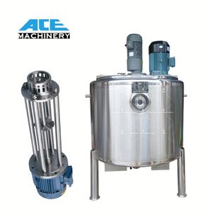 Tanque Homogeneizador Emulsionador de Alta Velocidad de 2000L, Línea de Producción Multifuncional de Líquido Lavavajillas Químico, Bomba, Motor, Rodamiento - Product Image 1