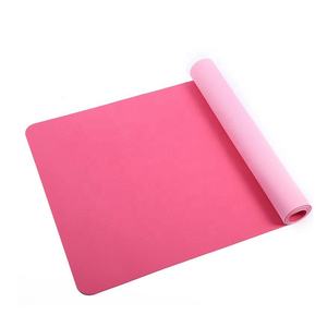 Fabricant de tapis de yoga Impression personnalisée Marque privée Antidérapant Écologique Bicolore TPE Tapis de yoga Ensemble pour femmes et enfants - Product Image 4