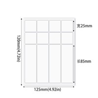 Points adhésifs circulaires en acrylique prédécoupés sur mesure, sans résidu, transparents, à forte adhérence, en mousse double face pour le masquage