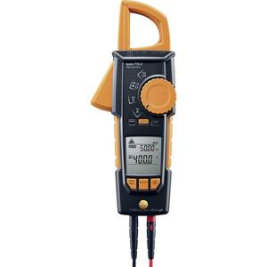เทสโต้ 770-2 ดิจิตอลแคลมป์มิเตอร์-มัลติมิเตอร์ T-RMS แบบแฮนด์ฟรี สำหรับทดสอบกระแสไฟฟ้า/ความถี่ HVAC ระบบตรวจจับอัตโนมัติ วัสดุ ABS 5W - Product Image 3
