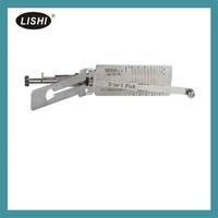 Lishi 2-in-1 Lock Pick LISHI NE66 2-in-2 Auto Pick dan dekoder untuk VOLVO