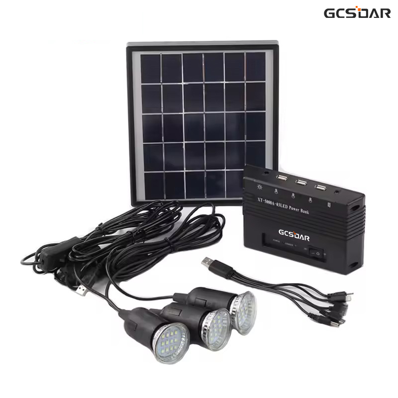 GCSOAR XT-5000A CE for Intelligent High-Capacity Portable Mobile Power Mini Solar Home System Polycrystalline Silicon · image 6