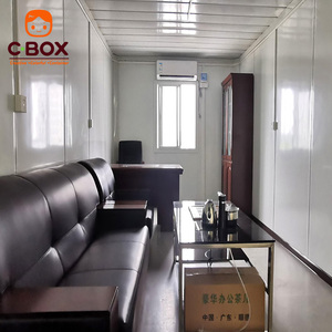 Cbox - Casa Contenedor Desmontable de Acero con Paneles Sándwich para Dormitorios en Obras de Construcción, Prefabricada y Modular de 2 Pisos - Product Image 5