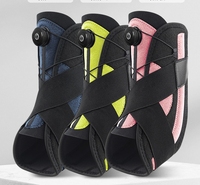Attelle de cheville réglable avec bouton pour hommes et femmes, protection sportive pour entorse de la cheville et fasciite plantaire