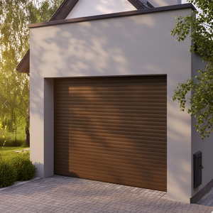 <span class=keywords><strong>Porte</strong></span> de <span class=keywords><strong>garage</strong></span> à enroulement électrique à faible bruit, isolation thermique, surface finie, <span class=keywords><strong>porte</strong></span> extérieure automatique en acier pour usage extérieur - Product Image 1