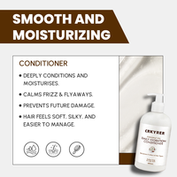 Kératine Bio Huile de Coco Ensemble de Soins Capillaires Shampooing Revitalisant Gel Hydratant Antipelliculaire pour Réparer les Cheveux Abîmés