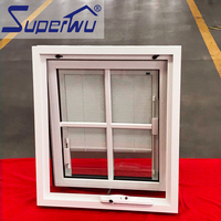 Ventanas de Toldo con Doble Acristalamiento y Rotura Térmica de Aluminio, Fabricadas en China, Estándar Australiano AS2047, Económicas