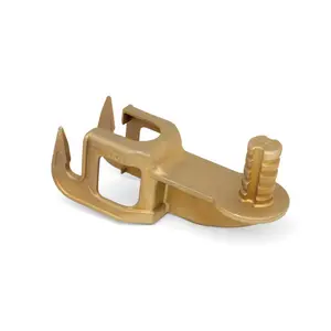 OEM Dongguan Brass Bronze Copper Cast Manufacture Investment Casting With Machining Process Of Chair Base Die Casting