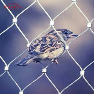 Câble en acier inoxydable flexible de type noué Longteng LT_STRM 304 316, oxyde noir, tissé à la main, maille de fil métallique pour zoo, tissage simple - Product Image 5