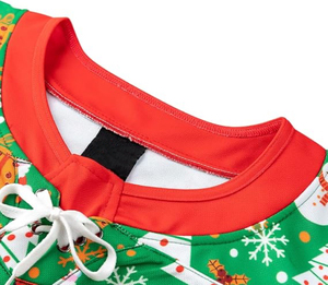 Unisex di alta qualità su misura di Hockey su ghiaccio di natale uniforme OEM abbigliamento sportivo con sublimazione Design personalizzabile nome della squadra camicia - Product Image 4