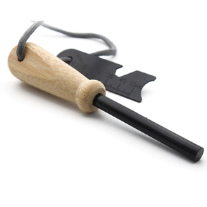 Accessoires de camping, allume-feu en bambou, tige en ferrocérium d'urgence pour les survivants - Product Image 3