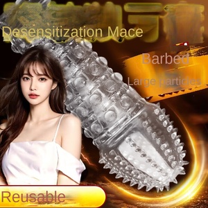 Herren Silikon Penisvergrößerungs-Set für Paare - 4 Tier-Designs Stimulierendes Erwachsenen-Sexspielzeug - Product Image 2