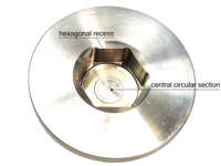 Bouchons hexagonaux SUS304 M33 pour raccords de plomberie, embouts de tuyaux OEM pour la blocage des conduites de climatisation centrale CVC MeiMing PHS6