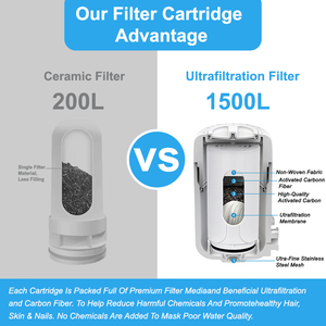 Robinet filtrant à grand débit pour robinet d'eau de cuisine domestique filtre d'ultrafiltration purificateur de robinet d'eau du robinet - Product Image 5