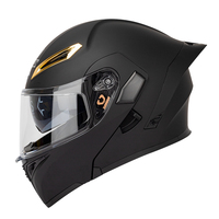 Casque de moto professionnel à double visière, modulaire, rabattable, intégral, pour la course en descente, le motocross, casque moto