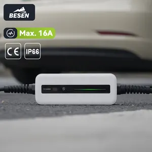 Factory OEM 16A 3.6kW Electric Car Charging Portable EV Charger Box with Schuko CEE Plug