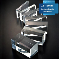 Plaque en acrylique coulé transparente de haute qualité 6 pieds x 10 pieds, 8x3mm, 6 mm d'épaisseur, pour la vente en gros
