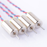 Petit moteur électrique sans cc, modèle 612, 1.5V, 3V, 3.7V, pour jouets et Robots quadcopters