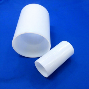 Tubo Acrílico Blanco Leche de 180 mm, Tubo PMMA Blanco HENGGE AT-1, Anti-UV, Transparente, Certificado ROHS - Product Image 1