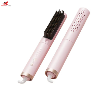 Lisseur électrique avec revêtement céramique pour un coiffage durable et sans abîmer les <span class=keywords><strong>cheveux</strong></span>. Peigne à air froid double usage (humide et sec) GZ RTS – Commande mixte en gros - Product Image 1