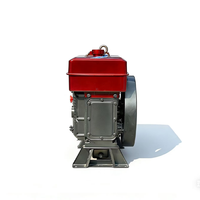 Moteur diesel monocylindre refroidi par eau à démarrage manuel quatre temps 20 CV ZS1115