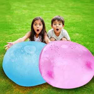 Pelota de Burbuja Transparente Super <span class=keywords><strong>Wubble</strong></span>, Pelota de Juego Elástica y Resistente para Entretenimiento en el Jardín y la Playa - Product Image 1