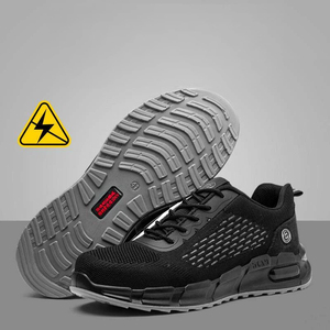 Breathable <b>Comfortable</b> 10kv Insulation Black Security Functional <b>Work</b> Safety <b>Shoes</b> Anti Smashing <b>Shoes</b> - Product Image 3