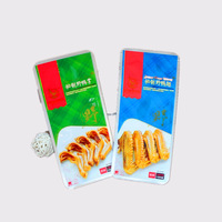 Sachet d'emballage personnalisé pour barres chocolatées avec logo, qualité alimentaire, scellé sur 3 côtés, en aluminium et plastique, pour snacks et bonbons