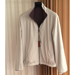 Giacca Invernale da Uomo Antivento Reversibile con Collo Alto, Moda Ecologica per Pendolari, Stile Casual Old Money con Logo Frontale - Product Image 3