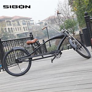SIBON B0270125 fabriqué en chine 26 "frein à disque alliage <span class=keywords><strong>tige</strong></span> vélo plage croiseur <span class=keywords><strong>avec</strong></span> cadre Long - Product Image 4