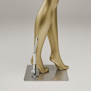 AFELLOW Gold Silver Mannequins Plus Size Full Body Female Mannequins Plastic High-end Headless - Product Image 4